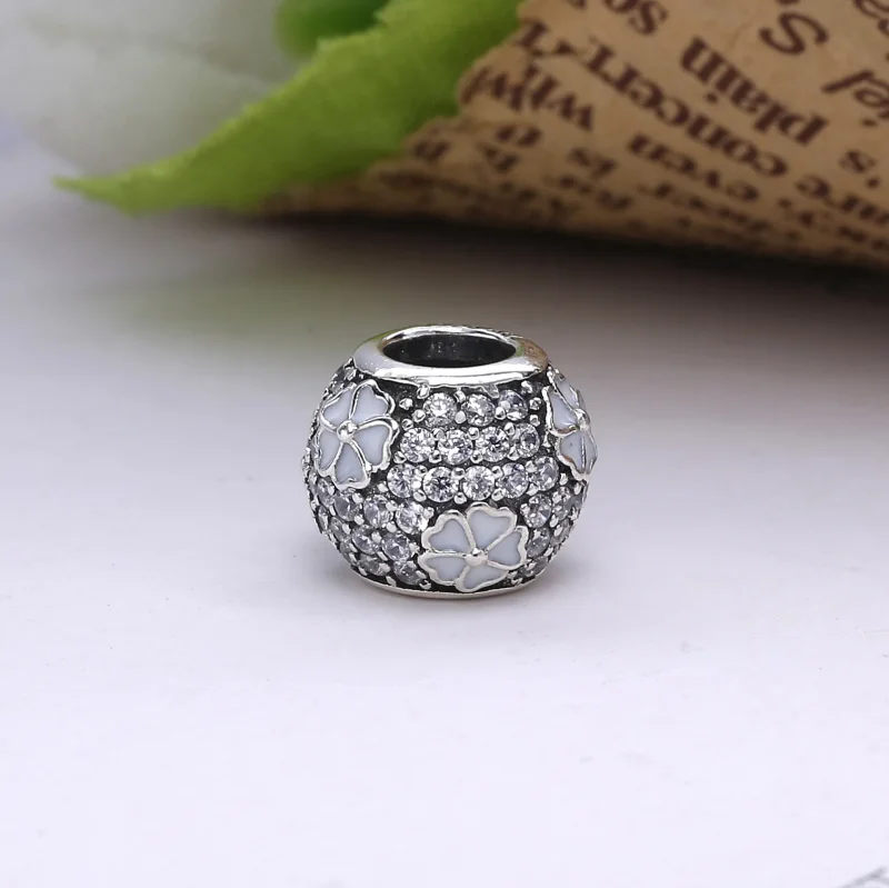 (kép) PANDORA ezüst charm, Primrose Meadow - Megtekintés 3