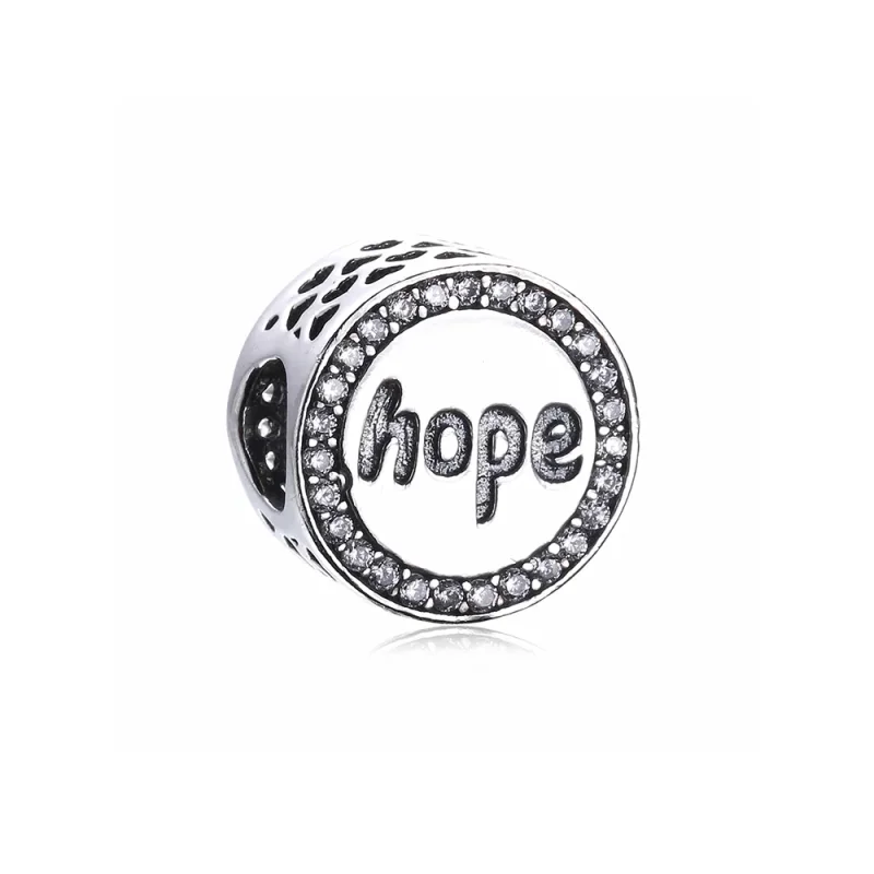 (kép) PANDORA ezüst charm, Remény