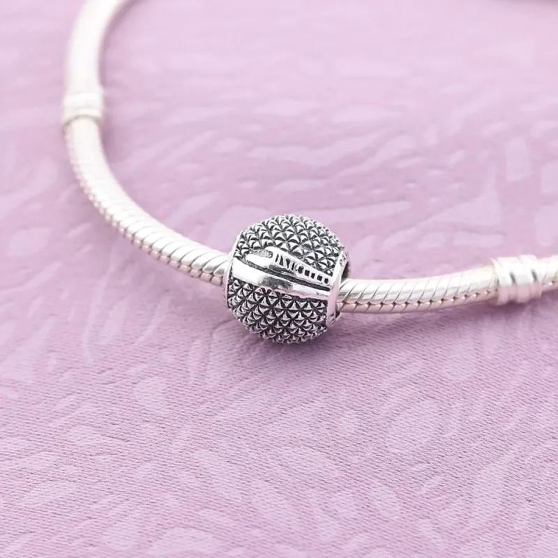 (kép) PANDORA ezüst charm, Űrhajó Föld - Megtekintés 2