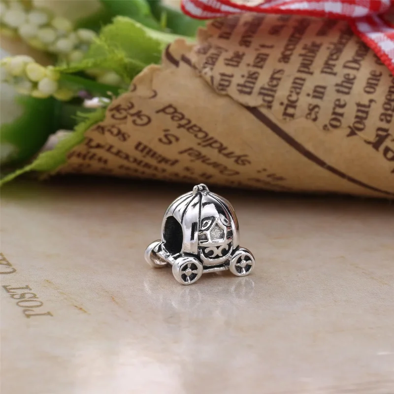 (kép) PANDORA ezüst charm, Sütőtök autó - Megtekintés 2