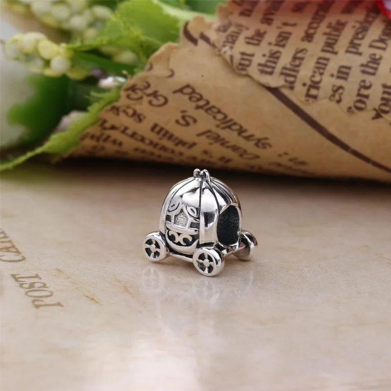 (kép) PANDORA ezüst charm, Sütőtök autó - Megtekintés 3
