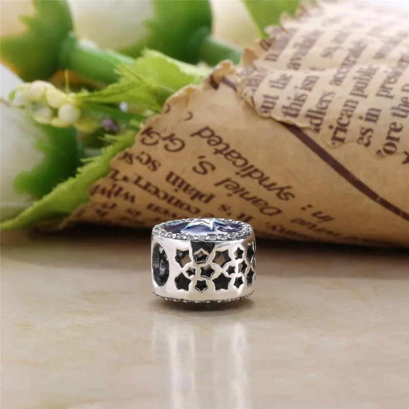 (kép) PANDORA ezüst charm, Sugárzó csillag - Megtekintés 4