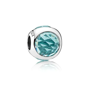 (kép) PANDORA ezüst charm, Sugárzó Vízcseppek 792095NIC