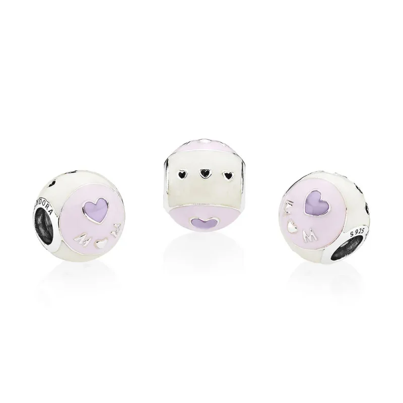 (kép) PANDORA ezüst charm, Szerelem anya - Megtekintés 2