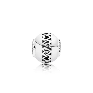 (kép) PANDORA ezüst charm, Szeretet