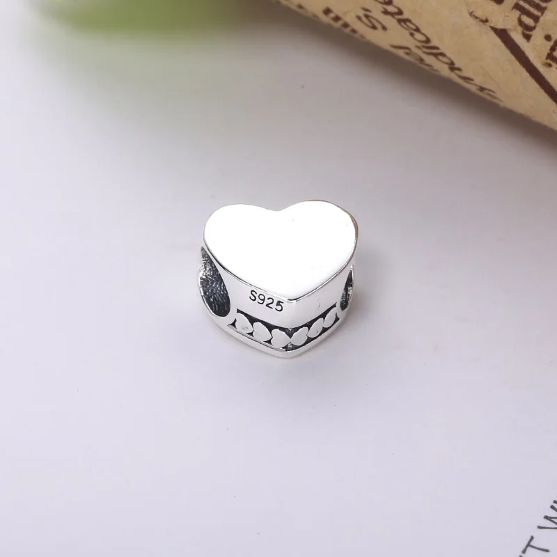 (kép) PANDORA ezüst charm, Szív - Megtekintés 2