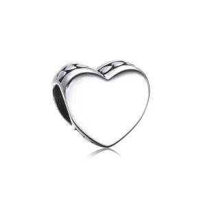 (kép) PANDORA ezüst charm, Szív