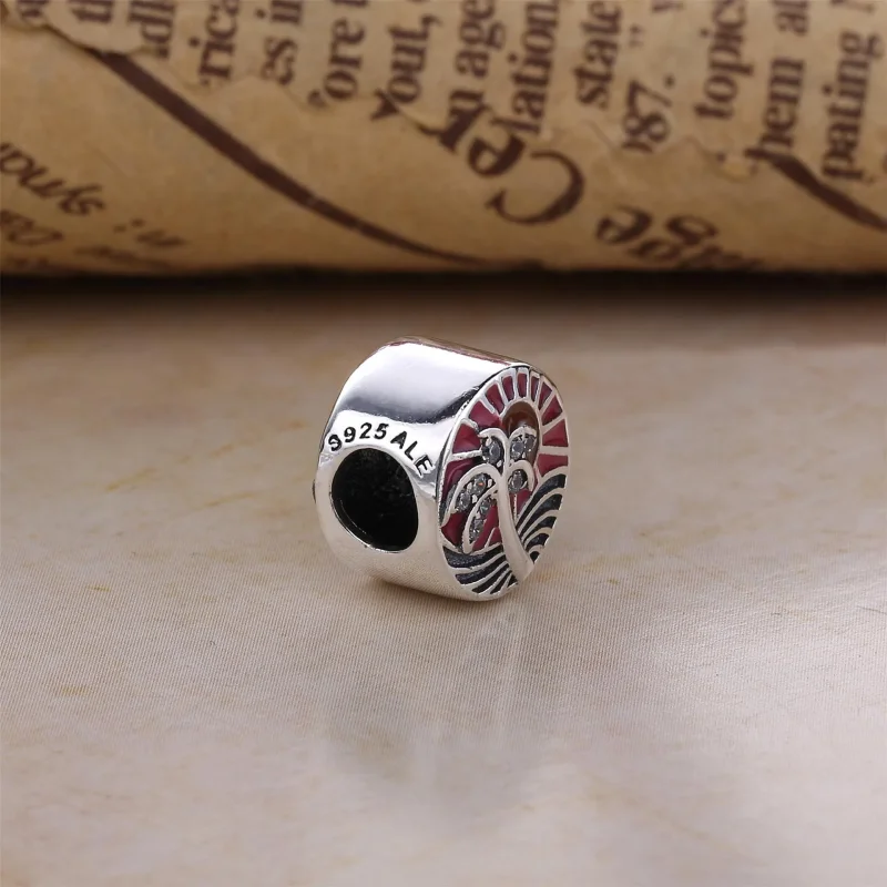 (kép) PANDORA ezüst charm, Trópusi naplemente - Megtekintés 3