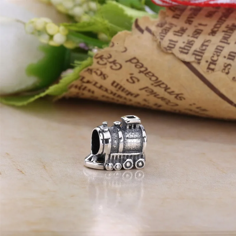 (kép) PANDORA ezüst charm, Vonat - Megtekintés 2