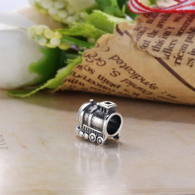 (kép) PANDORA ezüst charm, Vonat - Megtekintés 3