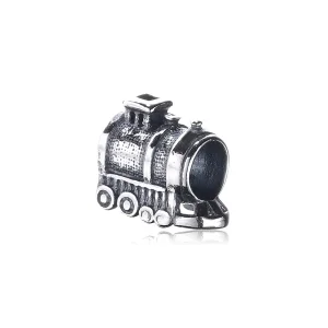 (kép) PANDORA ezüst charm, Vonat