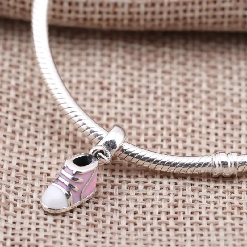 (kép) PANDORA ezüst függő charm, Bootie - Megtekintés 4