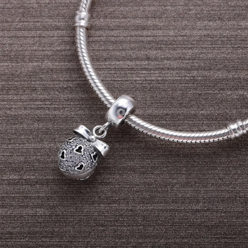 (kép) PANDORA ezüst függő charm, Cukorka - Megtekintés 4