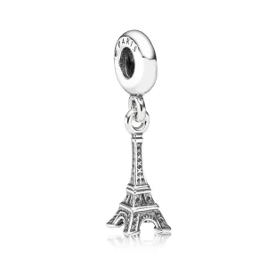 (kép) PANDORA ezüst függő charm, Eiffel-torony város