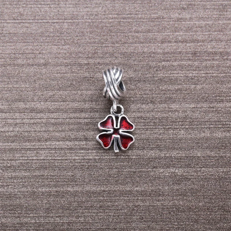 (kép) PANDORA ezüst függő charm, Lóhere - PJ00148-1G - Megtekintés 2