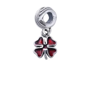 (kép) PANDORA ezüst függő charm, Lóhere - PJ00148-1G