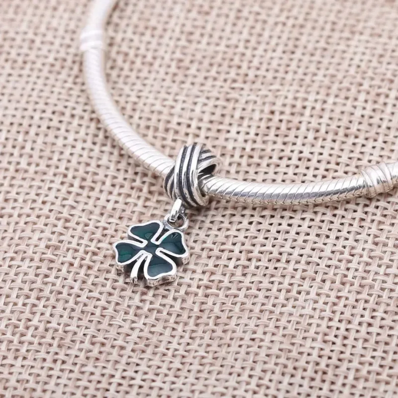 (kép) PANDORA ezüst függő charm, Lóhere - PJ0062-1H - Megtekintés 3
