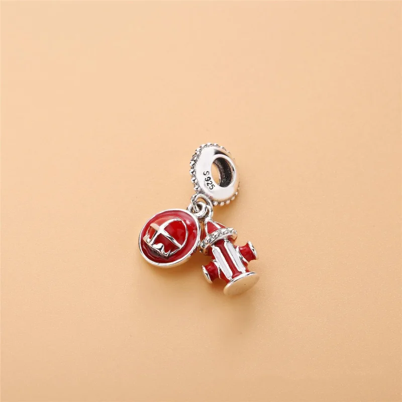 (kép) PANDORA ezüst függő charm, Tűzoltó Essentials - Megtekintés 2