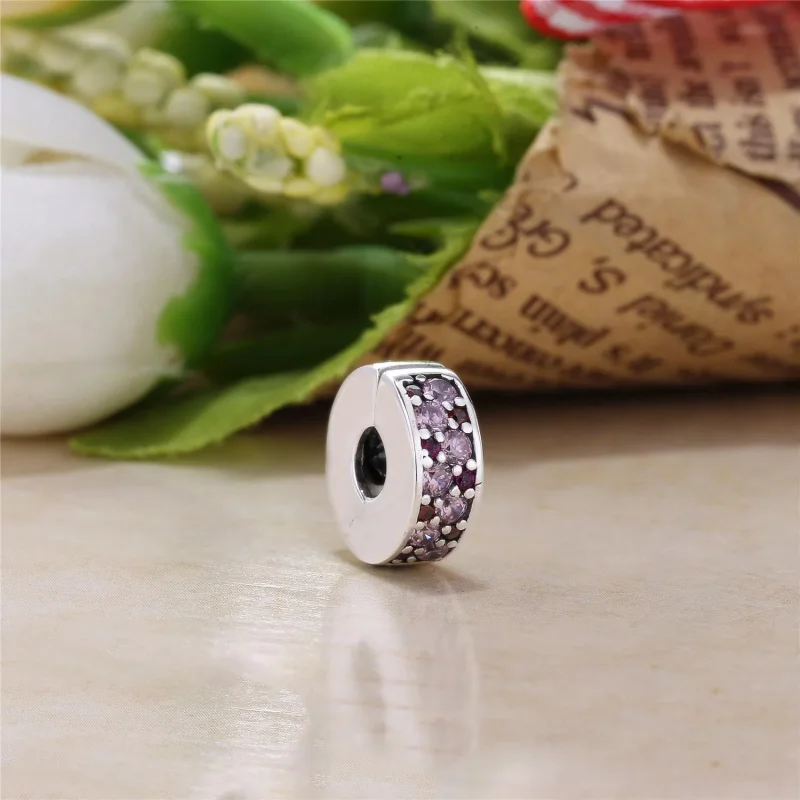 (kép) PANDORA ezüst spacer, Mozaik ragyogó elegancia - 791817CZSMX - Megtekintés 2