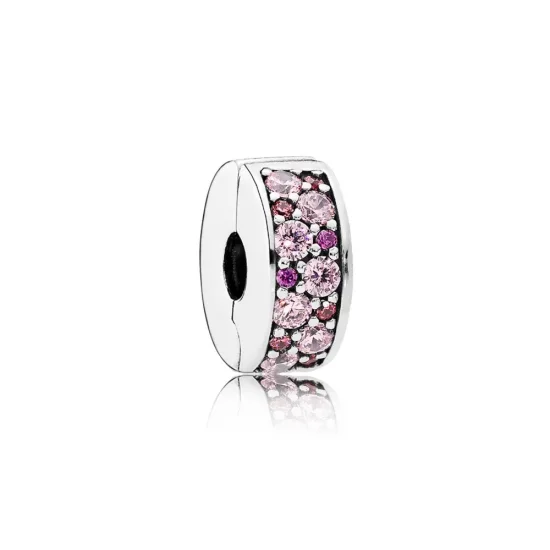 (kép) PANDORA ezüst spacer, Mozaik ragyogó elegancia - 791817CZSMX