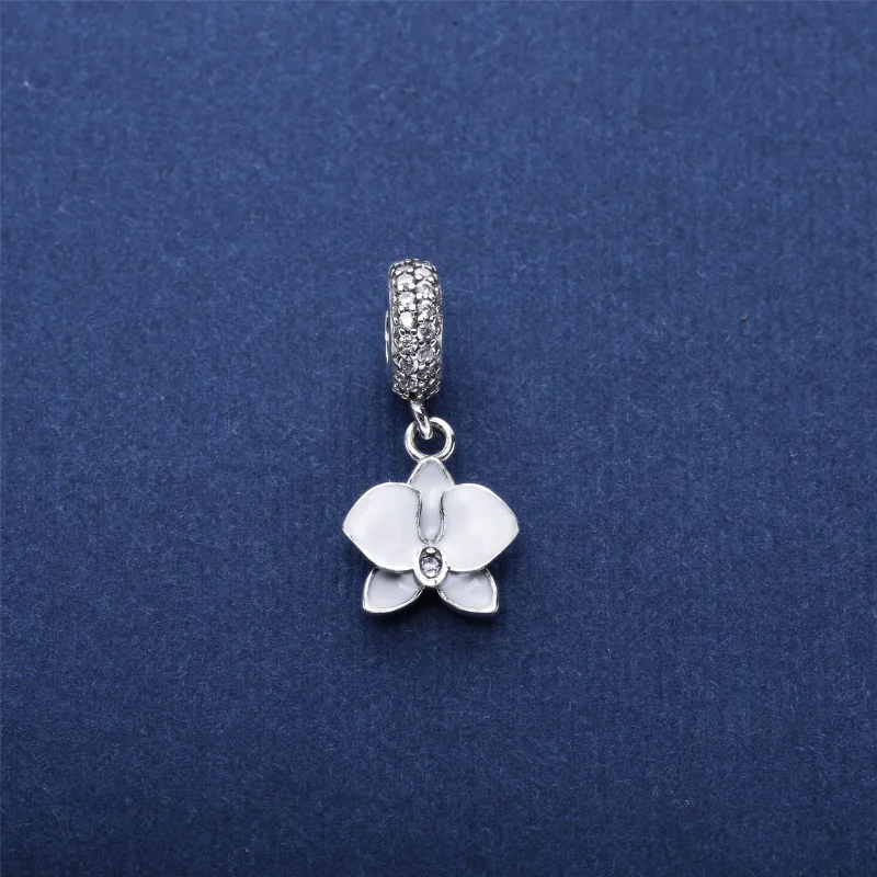 (kép) PANDORA Fehér orchidea - 791554EN12 - Megtekintés 4