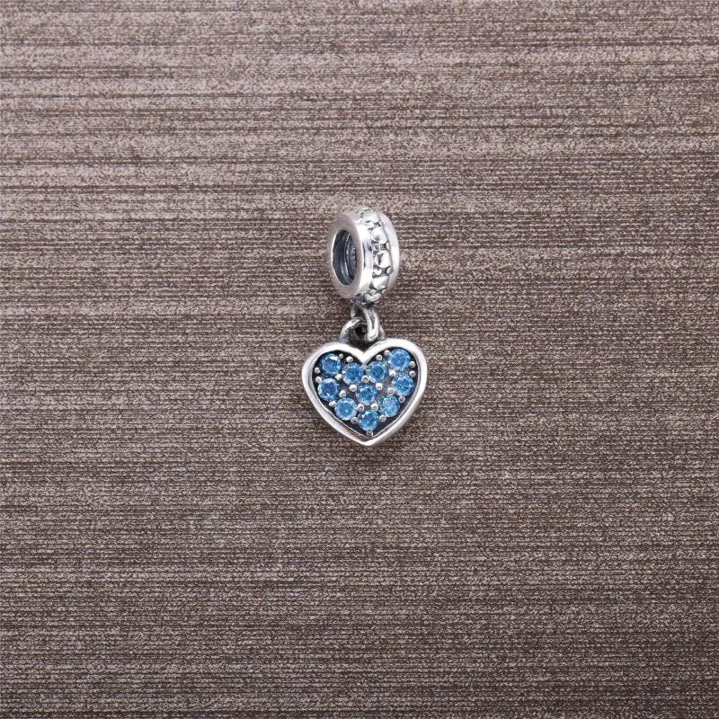 (kép) PANDORA Függő fekete pavé szív charm - 791023NCK - Megtekintés 3