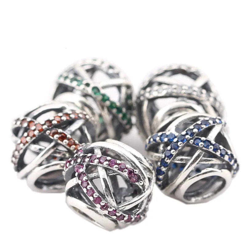 (kép) PANDORA Galaxis áttört mintás charm - 791388CZ - Megtekintés 5