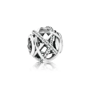 PANDORA Galaxis áttört mintás charm - 791388CZ (kép) PANDORA Galaxis áttört mintás charm - 791388CZ