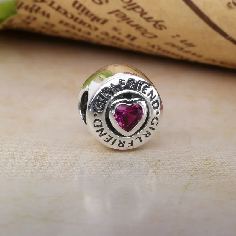 (kép) PANDORA Girlfriend charm - 792145CZ - Megtekintés 3