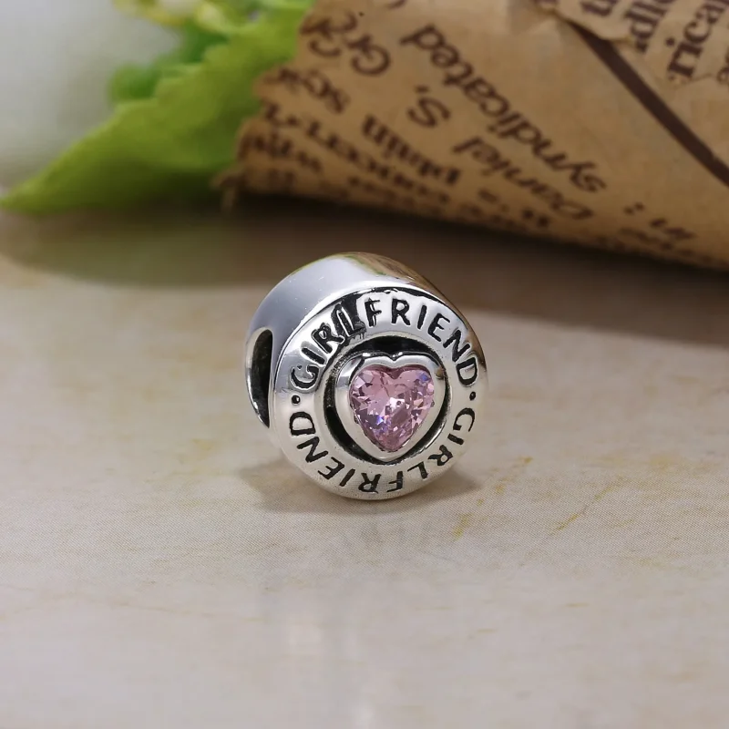(kép) PANDORA Girlfriend charm - 792145CZ - Megtekintés 4