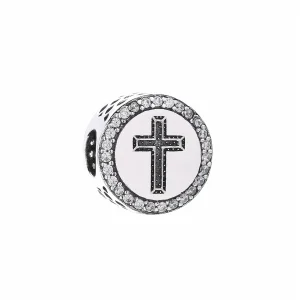 (kép) PANDORA hit keresztje charm - ENG792016CZ_2