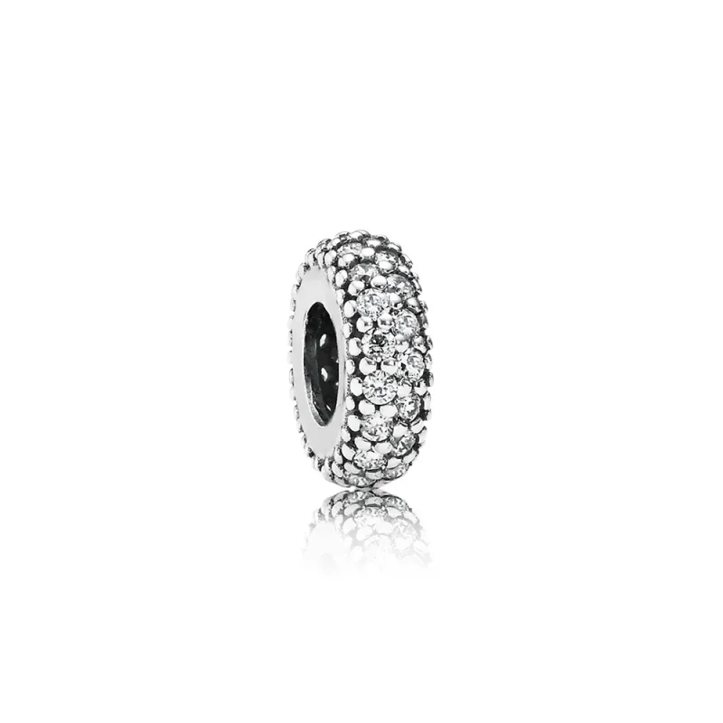 (kép) PANDORA Inspiráció pavé charm és spacer - 791359CZ