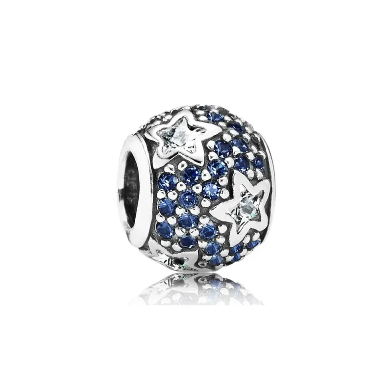 (kép) PANDORA Éjkék csillag charm - 791382CZ