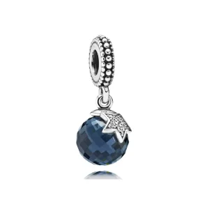 PANDORA Éjkék hold függőcharm - 791392NBC (kép) PANDORA Éjkék hold függőcharm - 791392NBC