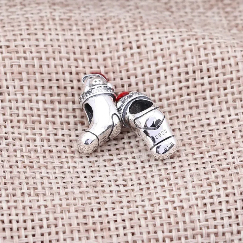 (kép) PANDORA Karácsonyi zokni ezüstcharm - 791773CZ - Megtekintés 2