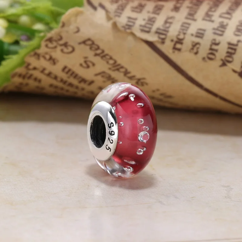 (kép) PANDORA Királykék buborékos muránói üveg charm - 791630CZ - Megtekintés 4