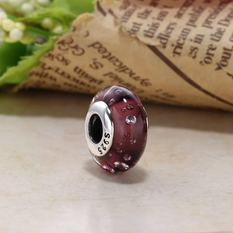 (kép) PANDORA Királykék buborékos muránói üveg charm - 791630CZ - Megtekintés 6