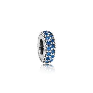 (kép) PANDORA Kék pavé inspiráció spacer - 791359NCB