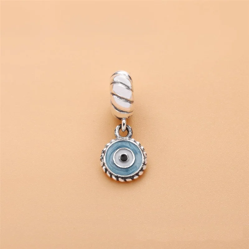 (kép) PANDORA Kék szem függő charm - 790529EB - Megtekintés 2