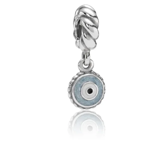 (kép) PANDORA Kék szem függő charm - 790529EB