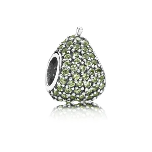 (kép) PANDORA Körte pavé charm - 791486NLG
