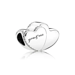 (kép) PANDORA Két szív - 796560CZ