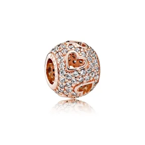 (kép) PANDORA Kusza szívek / FÉM - 781426CZ