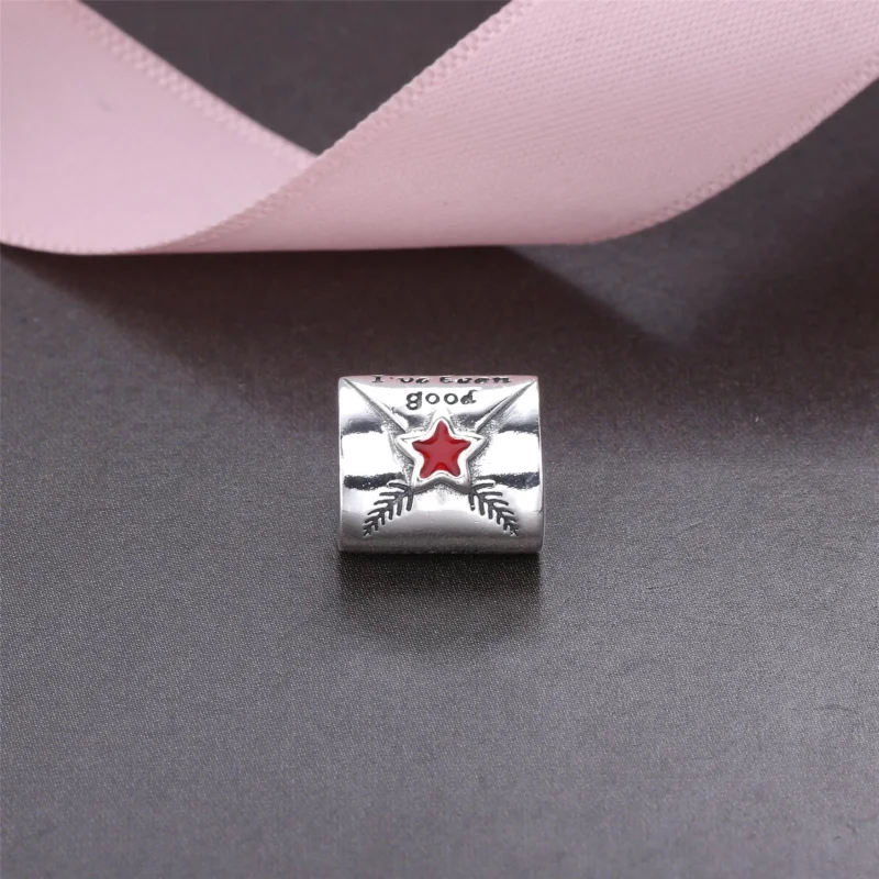 (kép) PANDORA Levél a Mikulásnak charm - 791390EN58 - Megtekintés 2