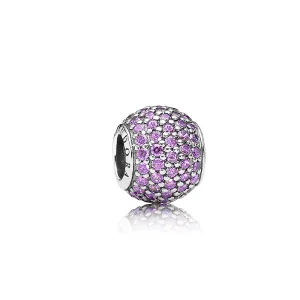 (kép) PANDORA Lila pavé ragyogás - 791051CFP