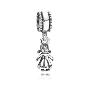 (kép) PANDORA Lány függő charm - 790860