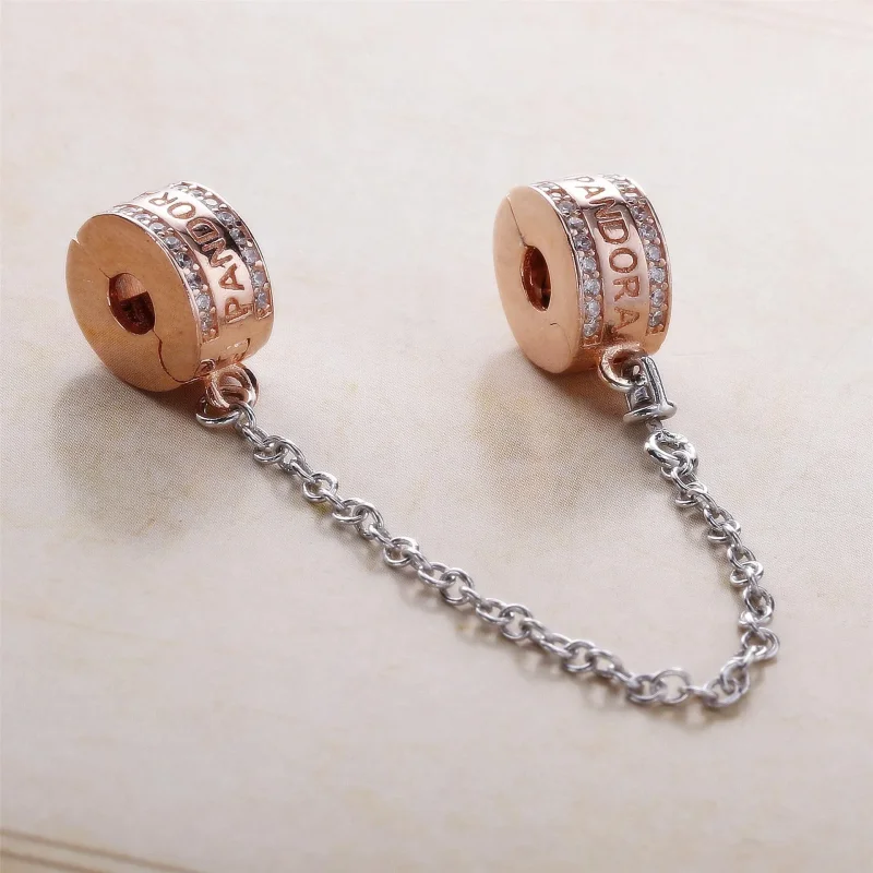 (kép) PANDORA logo biztonsági lánc - 782057CZ - Megtekintés 2