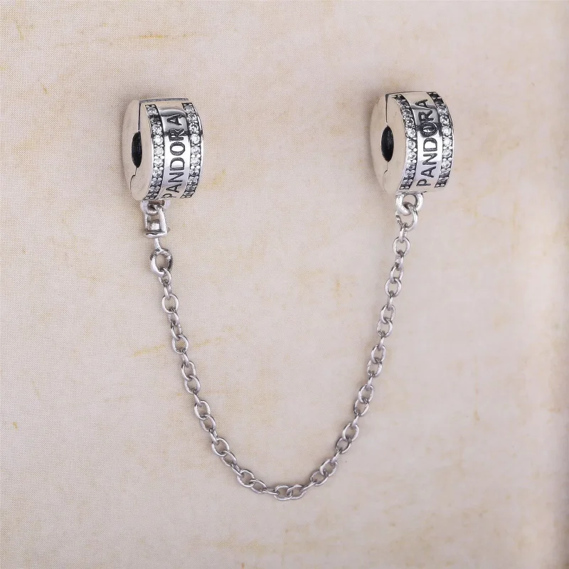 (kép) PANDORA logo biztonsági lánc - 792057CZ - Megtekintés 2