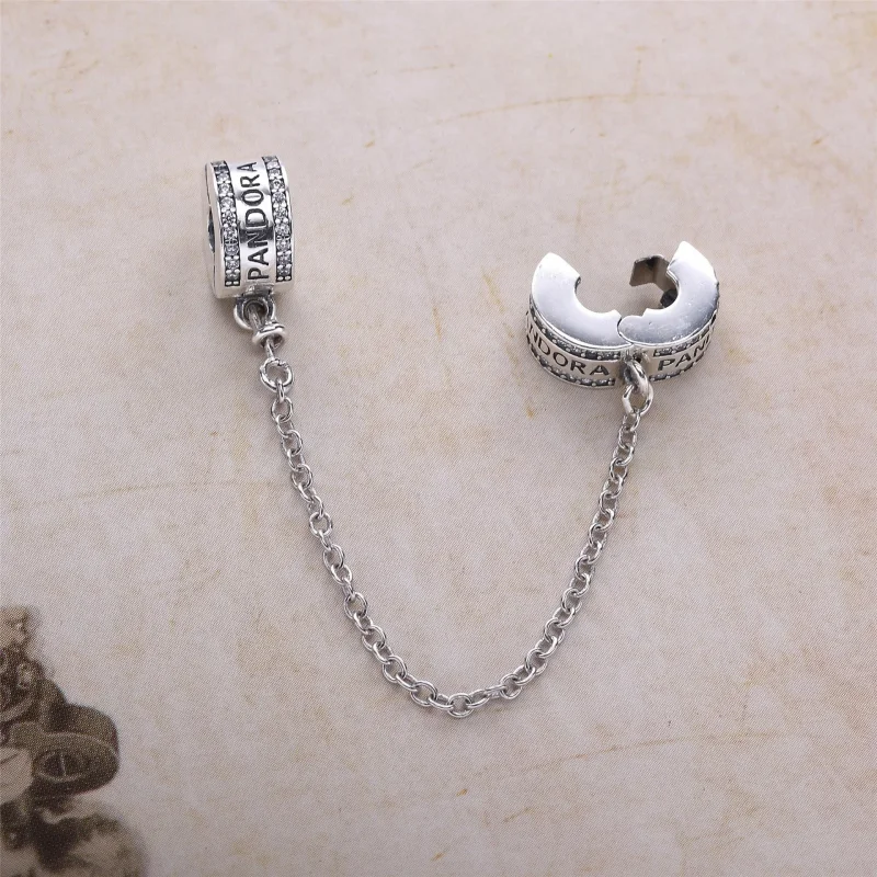 (kép) PANDORA logo biztonsági lánc - 792057CZ - Megtekintés 3
