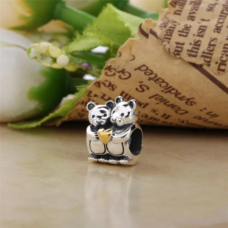 (kép) PANDORA Medve ölelés charm - 791395 - Megtekintés 3